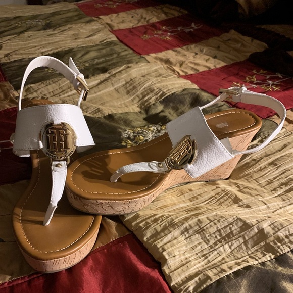 Tommy Hilfiger Shoes - Beautiful Tommy Hilfiger wedge sandles